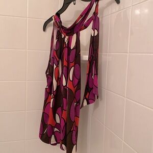 NY collection,petite medium, multi color blouse